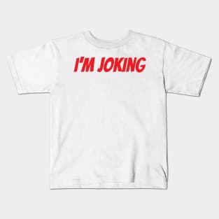 Charles Leclerc - I'm Joking Kids T-Shirt